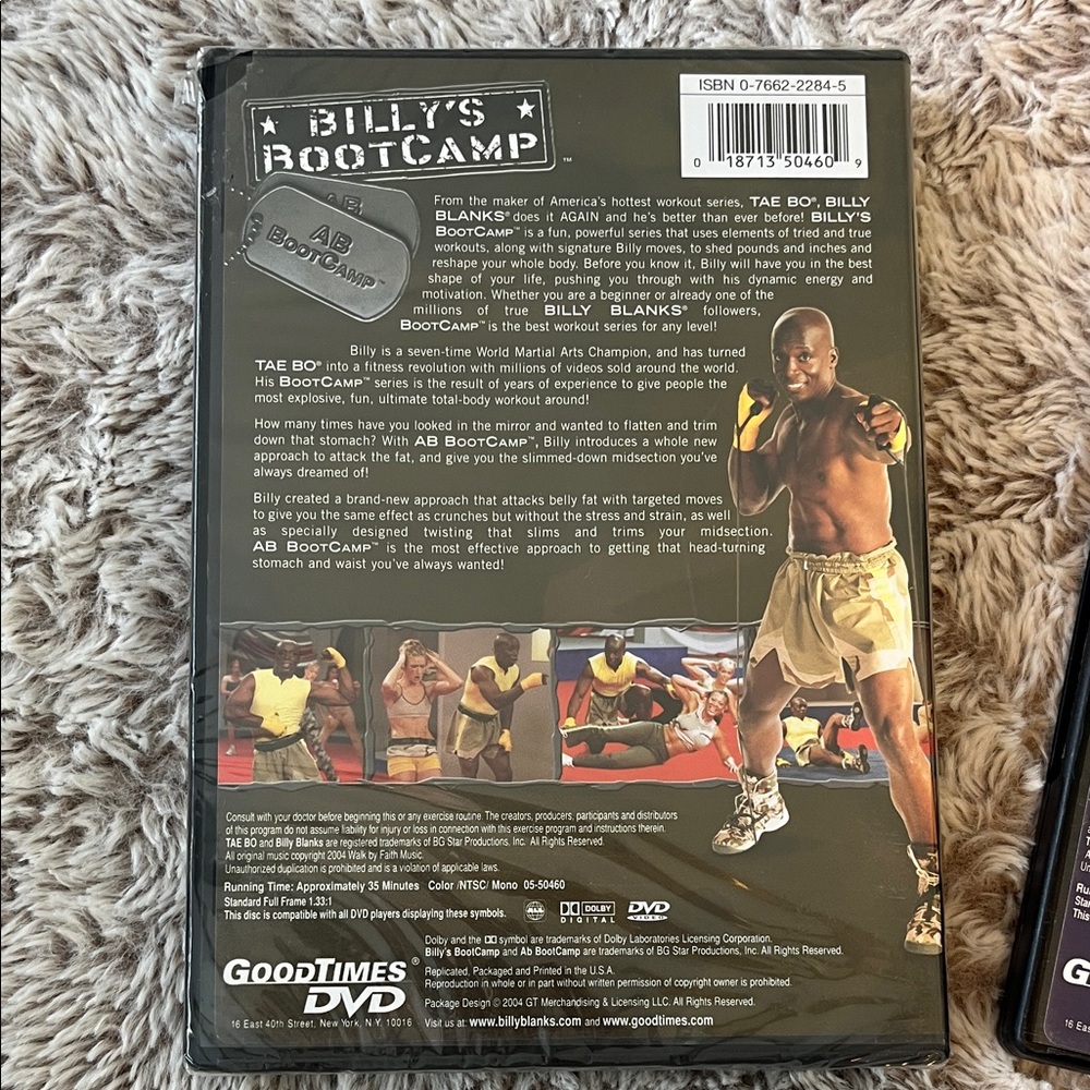 Fitness DVD Set - Blue, Green, and Gray - Picture 2 of 4